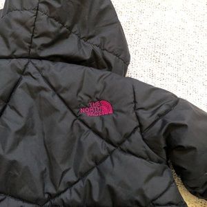 - North face reversible kids jacket size 2T